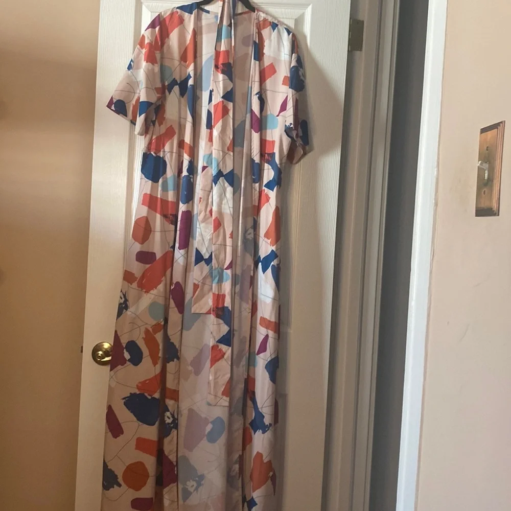 Colorful duster/dress - Picture 3 of 3